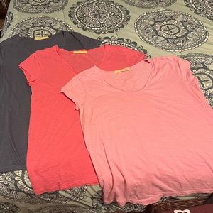 3 Loft Sunwashed T’s T-Shirts Sz Medium EUC